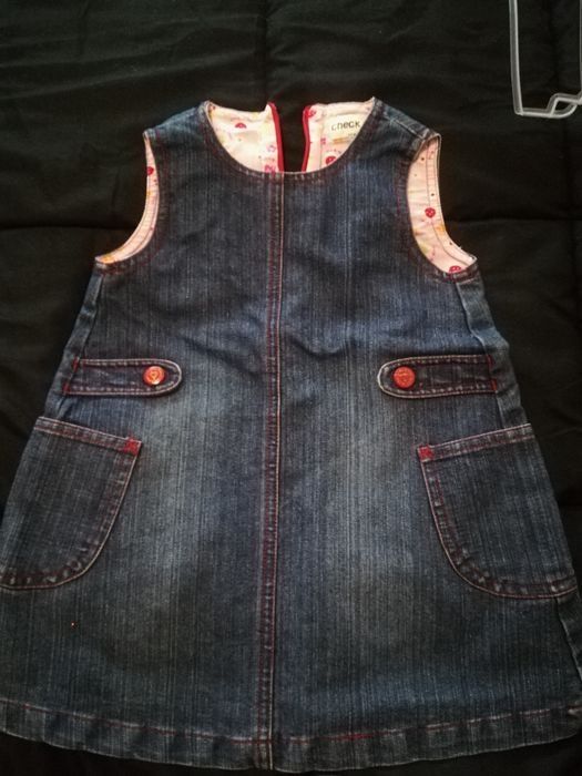 Дънкови поли, рокля и сукман 3г