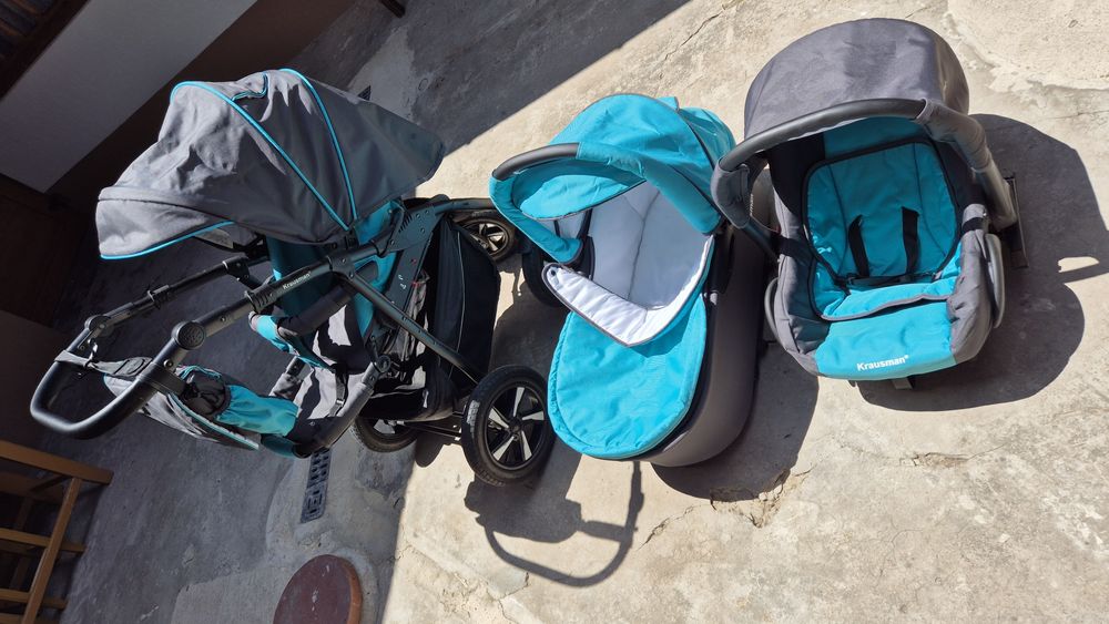 Vând căruț Krausman 3in1