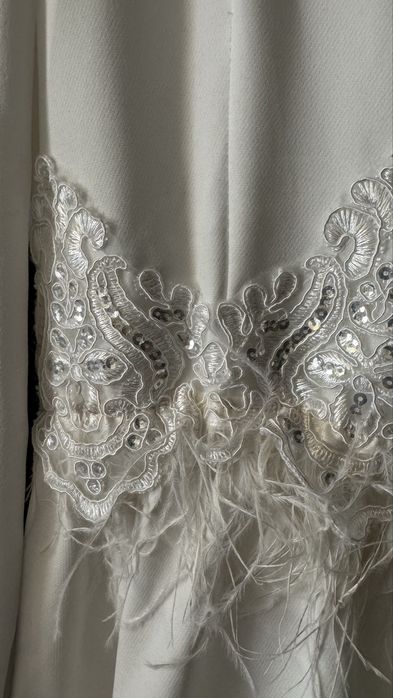 Платье на наурыз цвет жемчуга