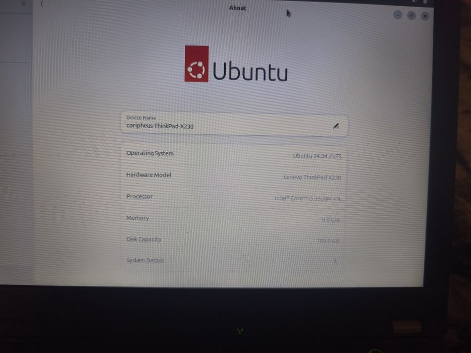 Laptop Lenovo X230