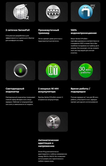 Новая - Электробритва Braun Series 3 300s