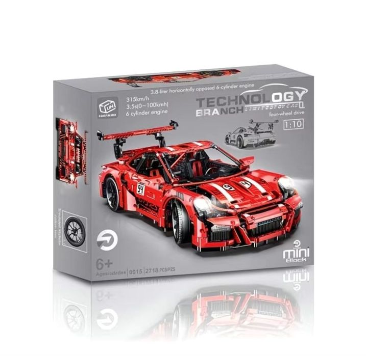 Конструктор лего Porsche 911, лего супрекар