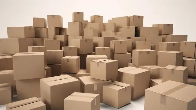 Гофро коробка для перевозки вещей