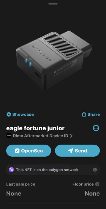 DIMO Macaron крипто копач за OBD2 на кола