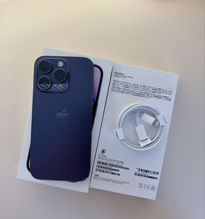iPhone 14pro 256 deep purple