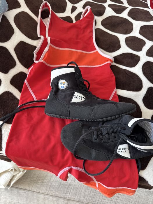 Берцы для борьбы green hill