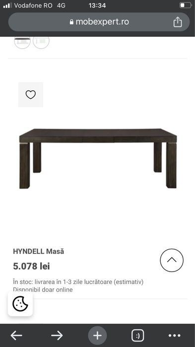 Masa Dining/Bucatarie Mobexpert