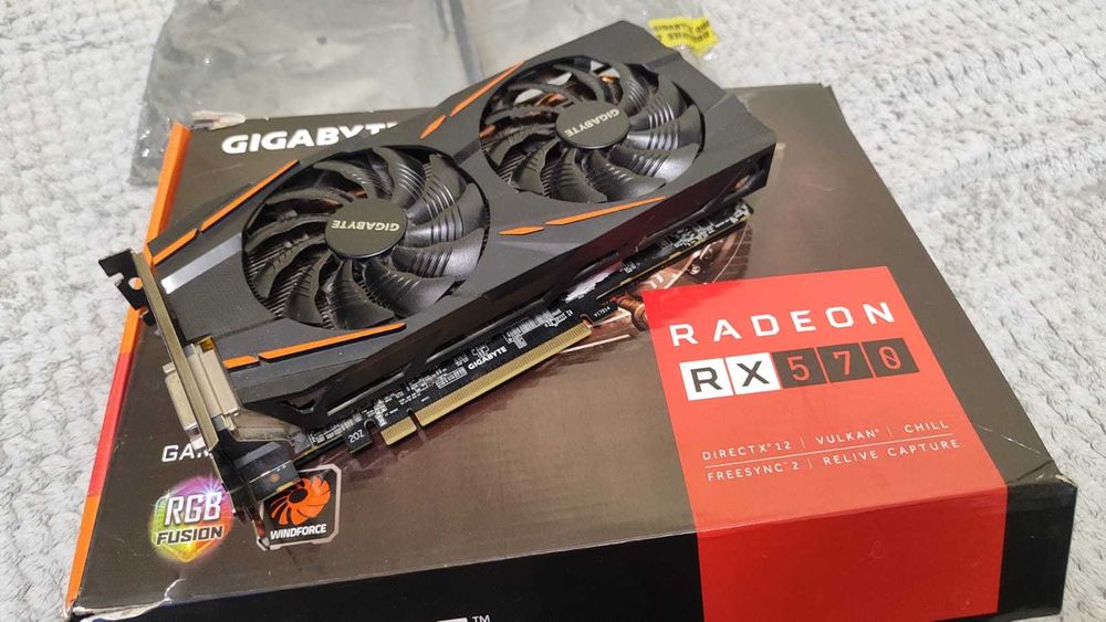 Видеокарта GIGABYTE Radeon RX 570 Gaming 4GB
