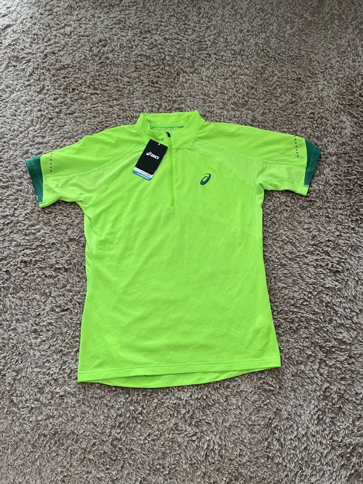 Asics Mile SS 1/2 Zip-оригинална мъжка тениска