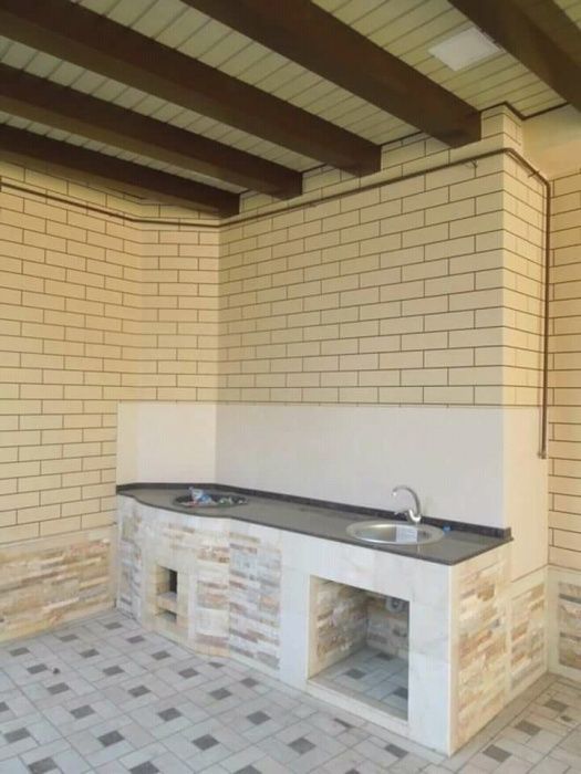 Строем Очаг. Летняя кухня. Камин. Барбекю