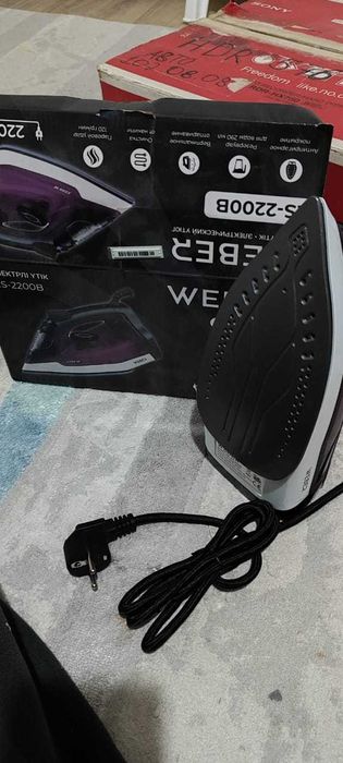 Утюг новый Weber