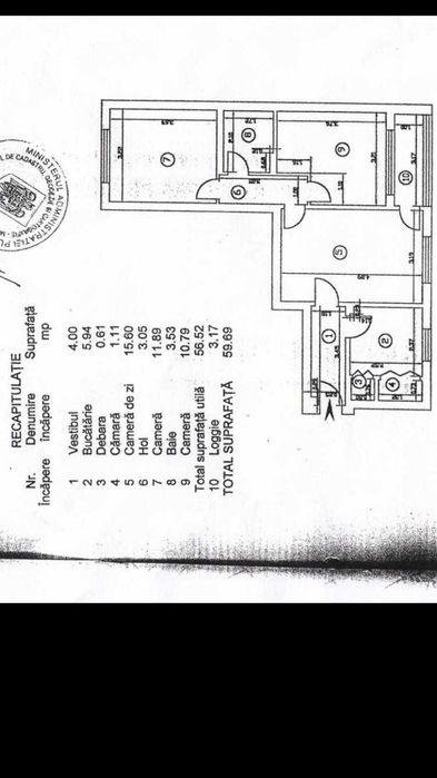 Apartament 3 camere Constructorilor sector 6 Bucuresti