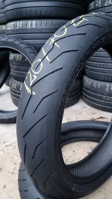 Anvelopa Moto Pirelli 120/70 ZR17 Impecabilă DOT4422