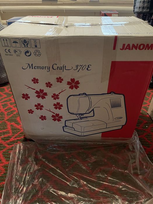 Janome vishifka (kashta ) tikadigan moshina. Memory craft 370E