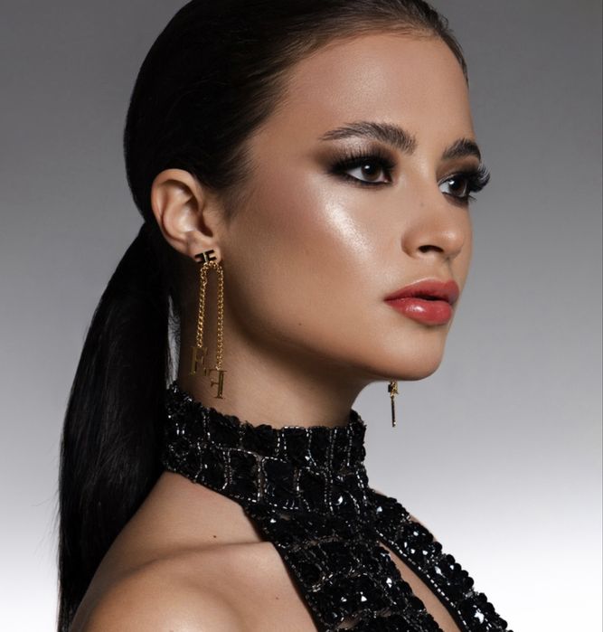 Elisabetta Franchi Оригинални Обеци, купени за 440лв,продават се 199лв