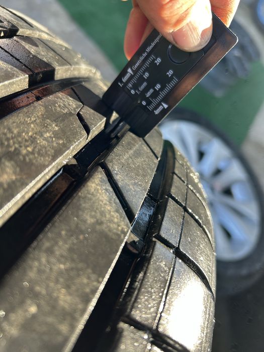 5x112 17 за BMW E60 61 7,5j ET 20 със летни гуми 7мм hankook