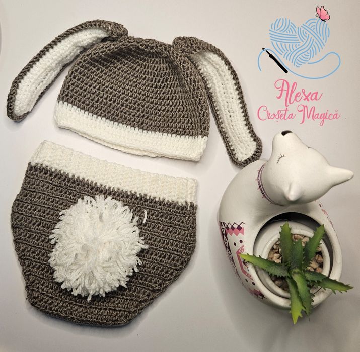 Costumas crosetat iepuras