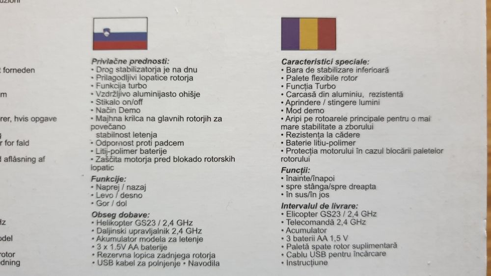 Elicopter cu telecomanda