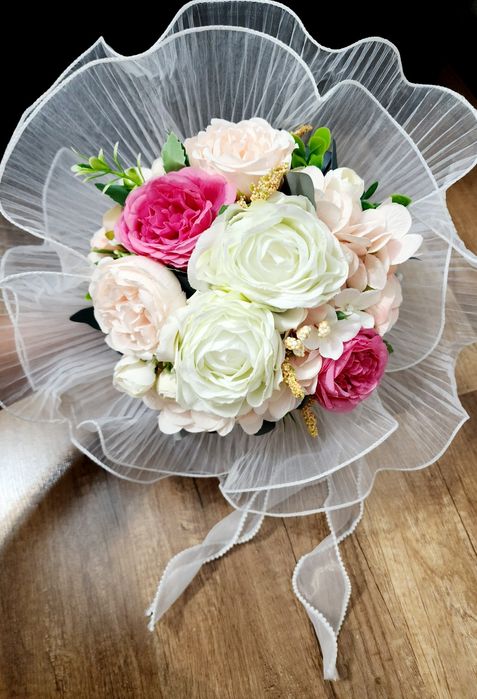 Pahare buchete lumânări nuntă botez