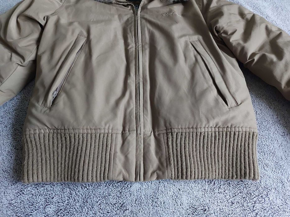 Дамско пухено яке Woolrich със заешки косъм - размер S