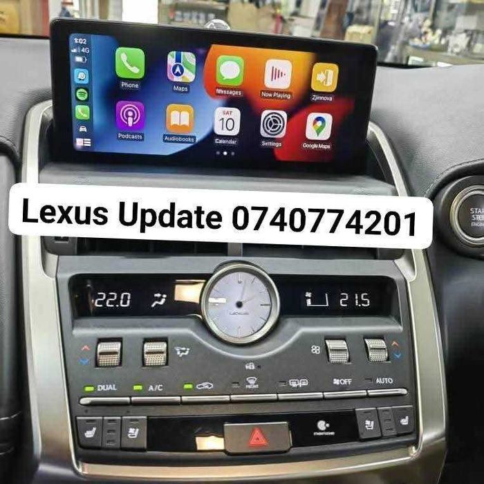 Activare Android Auto si Apple CarPlay / Harti pentru Toyota si Lexus