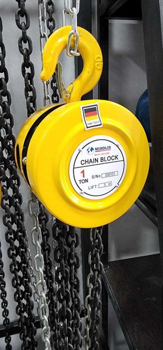 Таль цепная и ручная.
