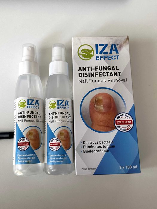 IZA Effect Спрей против гъбички 2 х 100 мл Комплект