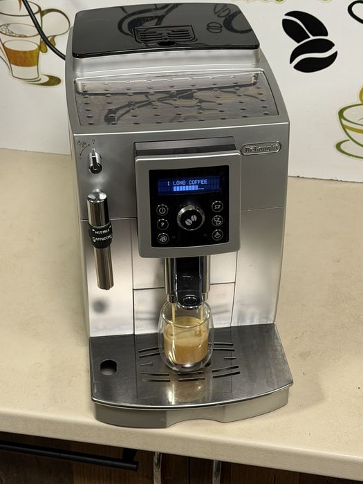 Кафемашина кафе автомат delonghi magnifica  с гаранция