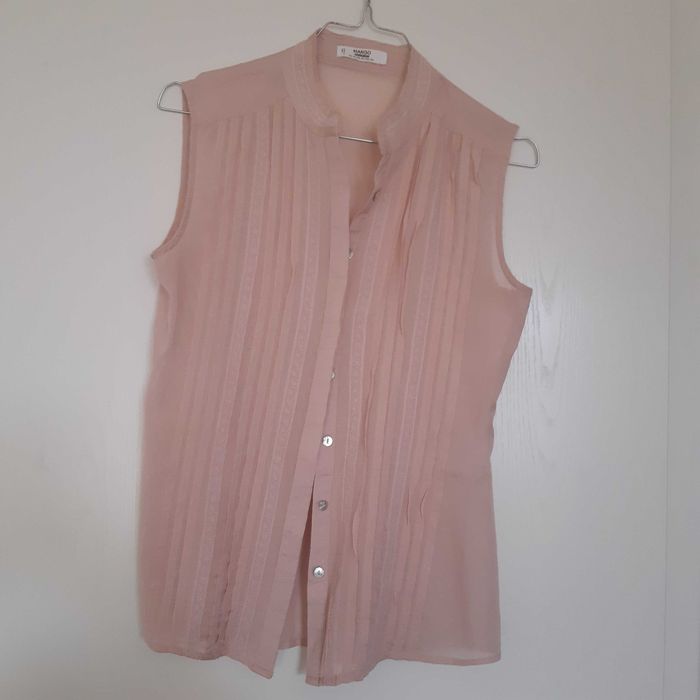 Лятна дамска блузка без ръкави Mango