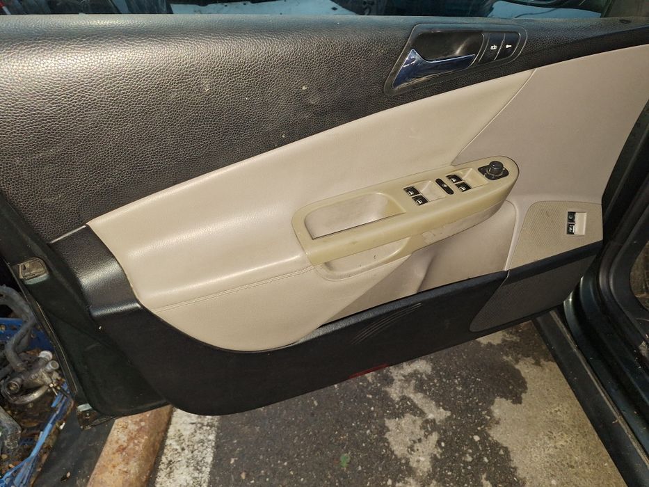 Interior piele vw passat b6 cotiera centuri