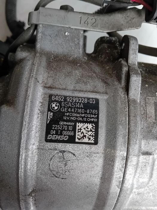 Compresor Clima AC Bmw B47 Cod 9299328 F20 F21 F30 F31 F32 F33 F34 F36 F10 X3 X4