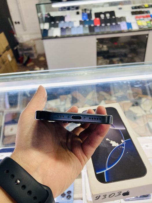 iPhone 16 Pro  128 gb black 91%