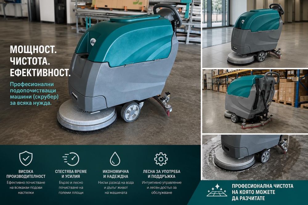 Подопочистваща машина Saubex B50