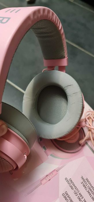 Casti Gaming Razer Kraken Quartz Edition