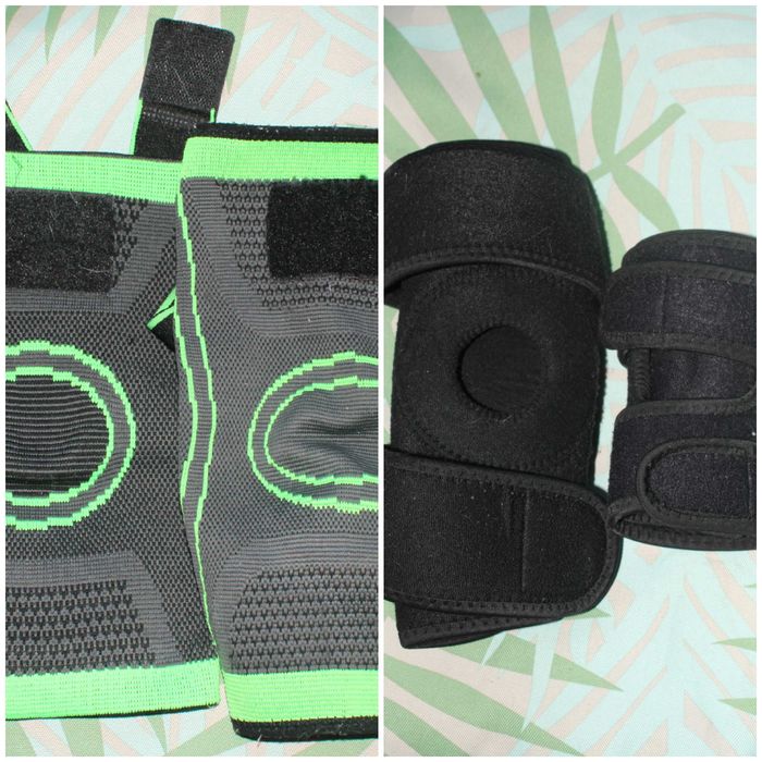 Четири броя наколенки за СПОРТ. Колоездене, фитнес, футбол, волейбол