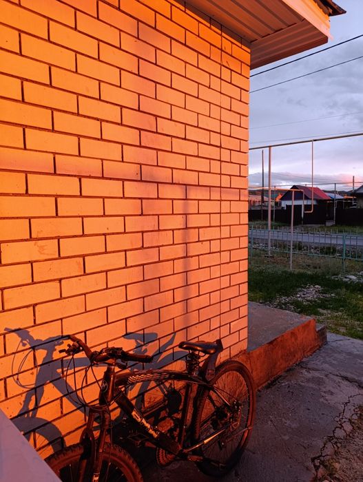 Велосипед черный