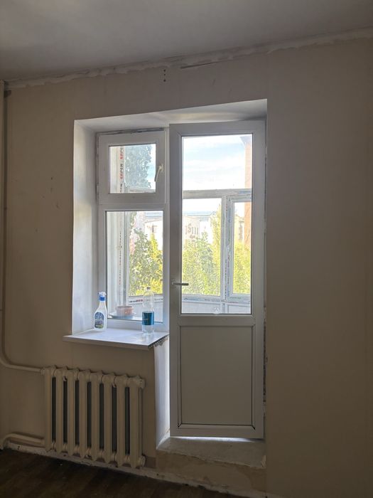 Пластиковые окна дверь