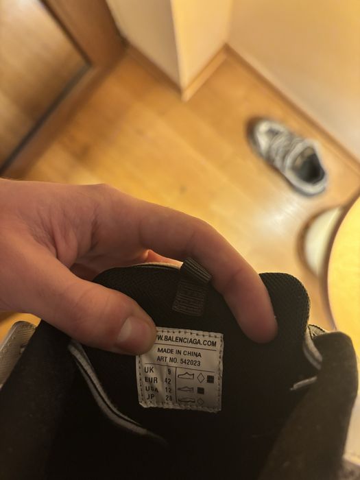 Balenciaga Track zise 42