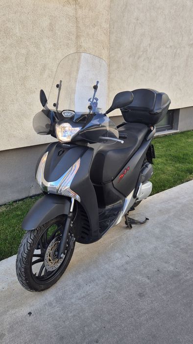 Honda SH 125cm Abs Start Stop parbriz Givi