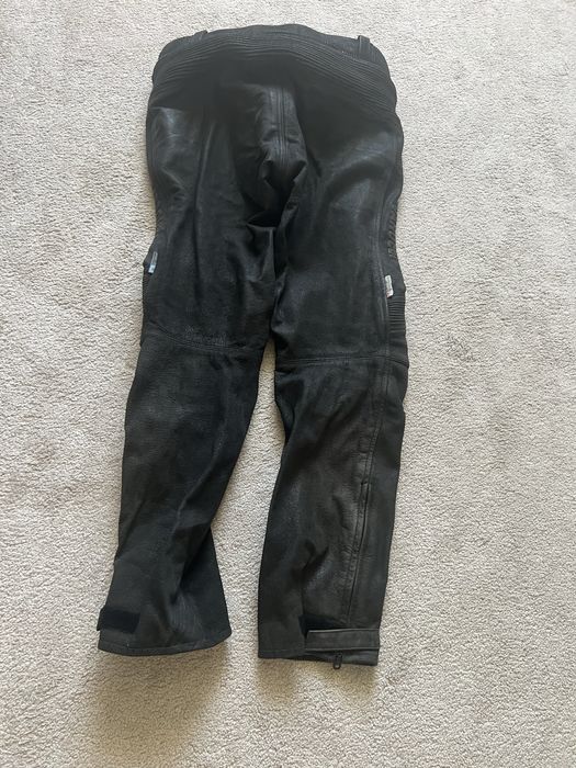 Pantaloni moto piele Vannuci