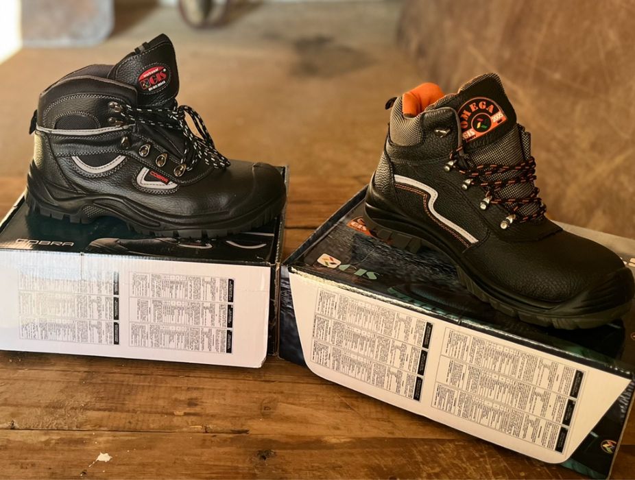 Рабочие ботинки новые летние