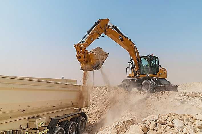 Колесный экскаватор CAT [M320] 1.19м³