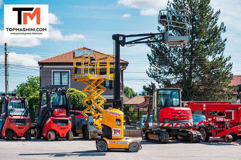 Едномачтова вишка Manitou 100 VJR Evolution