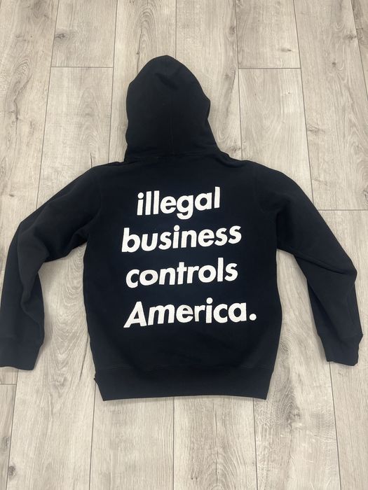 Худи Supreme illegal business