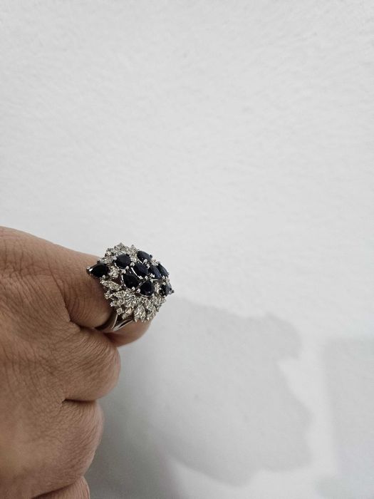 Inel Aur 18K, 10 Grame, Diamante.