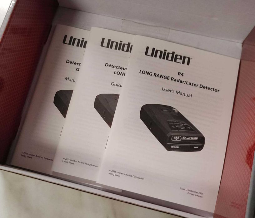 Detector radar Uniden R4 nou in cutie