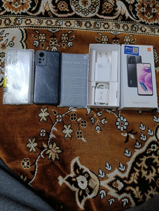 Продам Xiaomi Redmi Note 12S Onyx Black 8GB RAM
256GB ROM