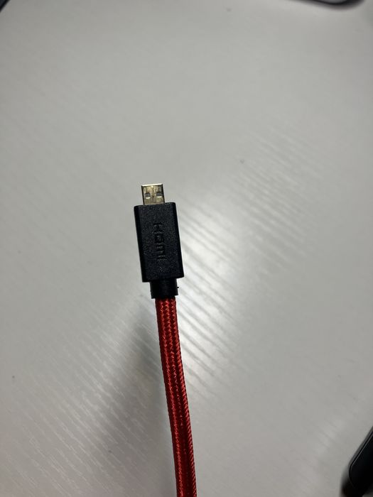 Плетенный micro hdmi 4k,8k