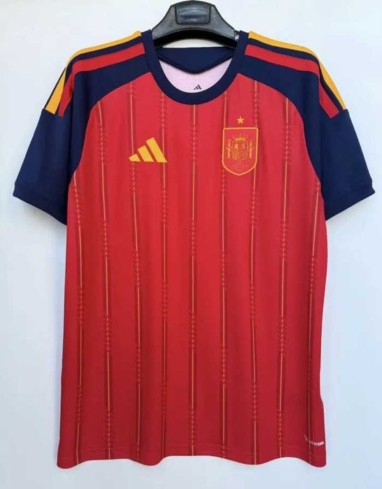 СВЕТОВНО 2026! SPAIN / ИСПАНИЯ YAMAL фланелка! Поръчай с име и номер по ТВОЙ избор!