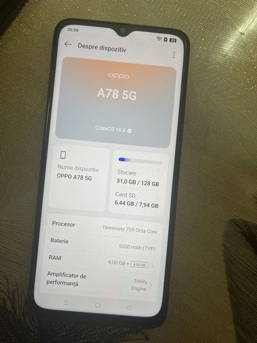 telefon Oppo A78 5G